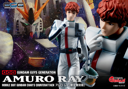 Figura di Mobile Suit Gundam di Amuro Ray Gundam Guys Generation