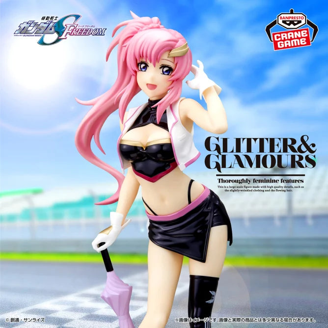 Figurine Lacus Clyne Racing Ver. Glitter & Glamours Mobile Suit Gundam Seed Freedom