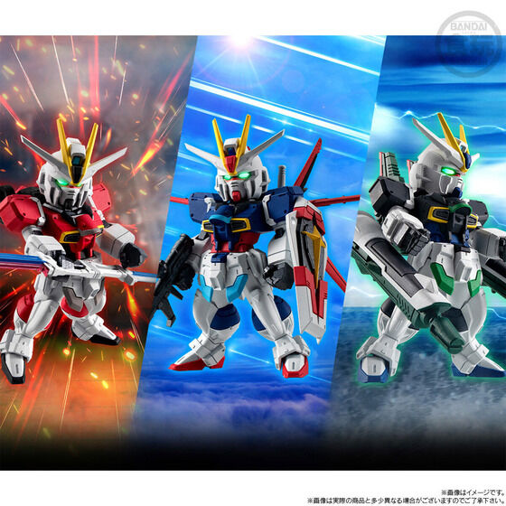 Figurine Gundam Converge Mobile Suit Gundam Set 3Pcs