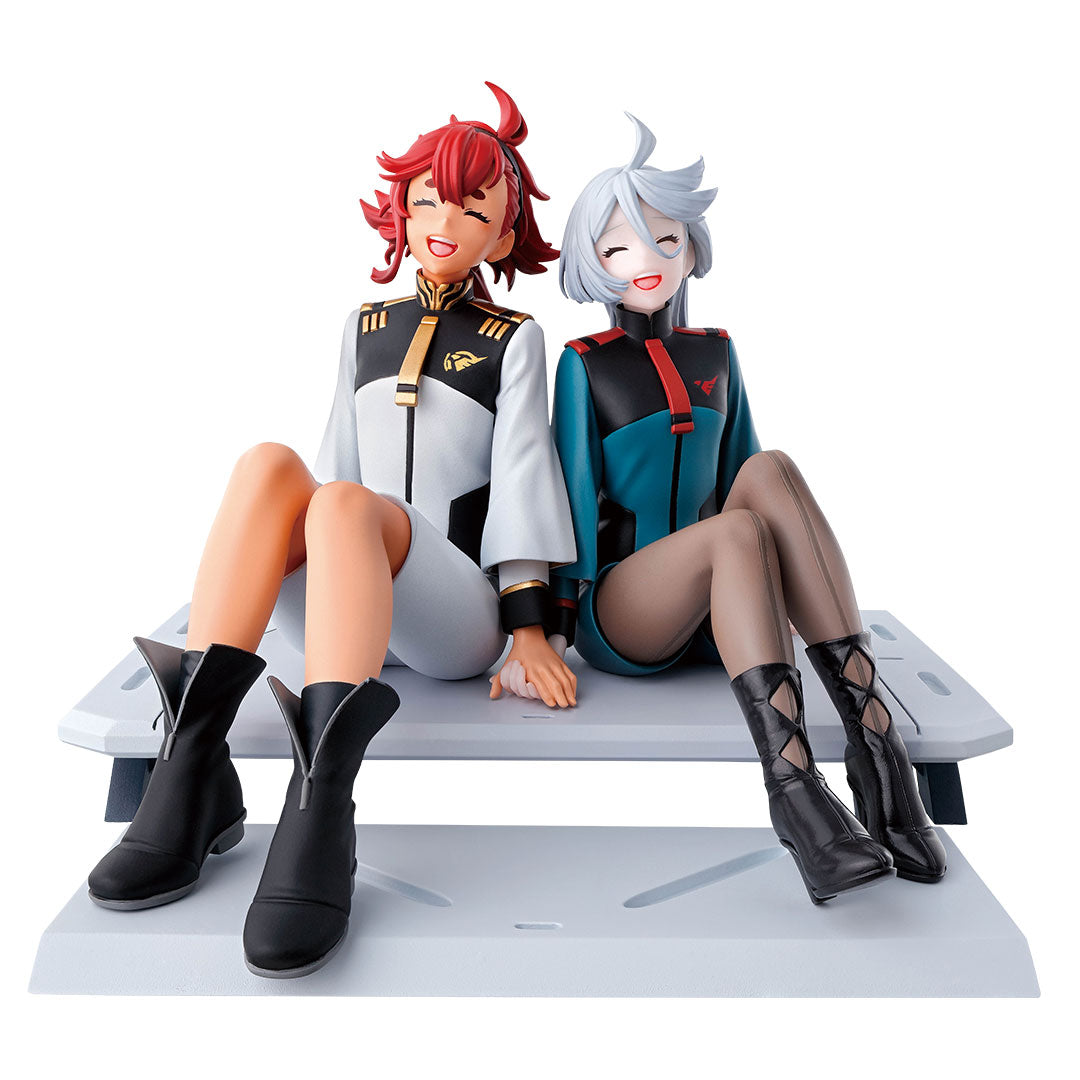 Figurine Suletta Mercury & Miorine Rembran (A) Ichiban Kuji Mobile Suit Gundam Witch of Mercury Vol.3 Blessings to You