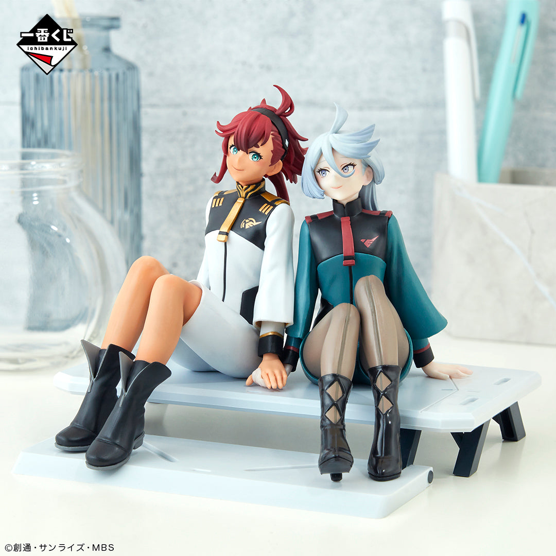 Figurine Suletta Mercury & Miorine Rembran (Last One) Ichiban Kuji Mobile Suit Gundam Witch of Mercury Vol.3 Blessings to You