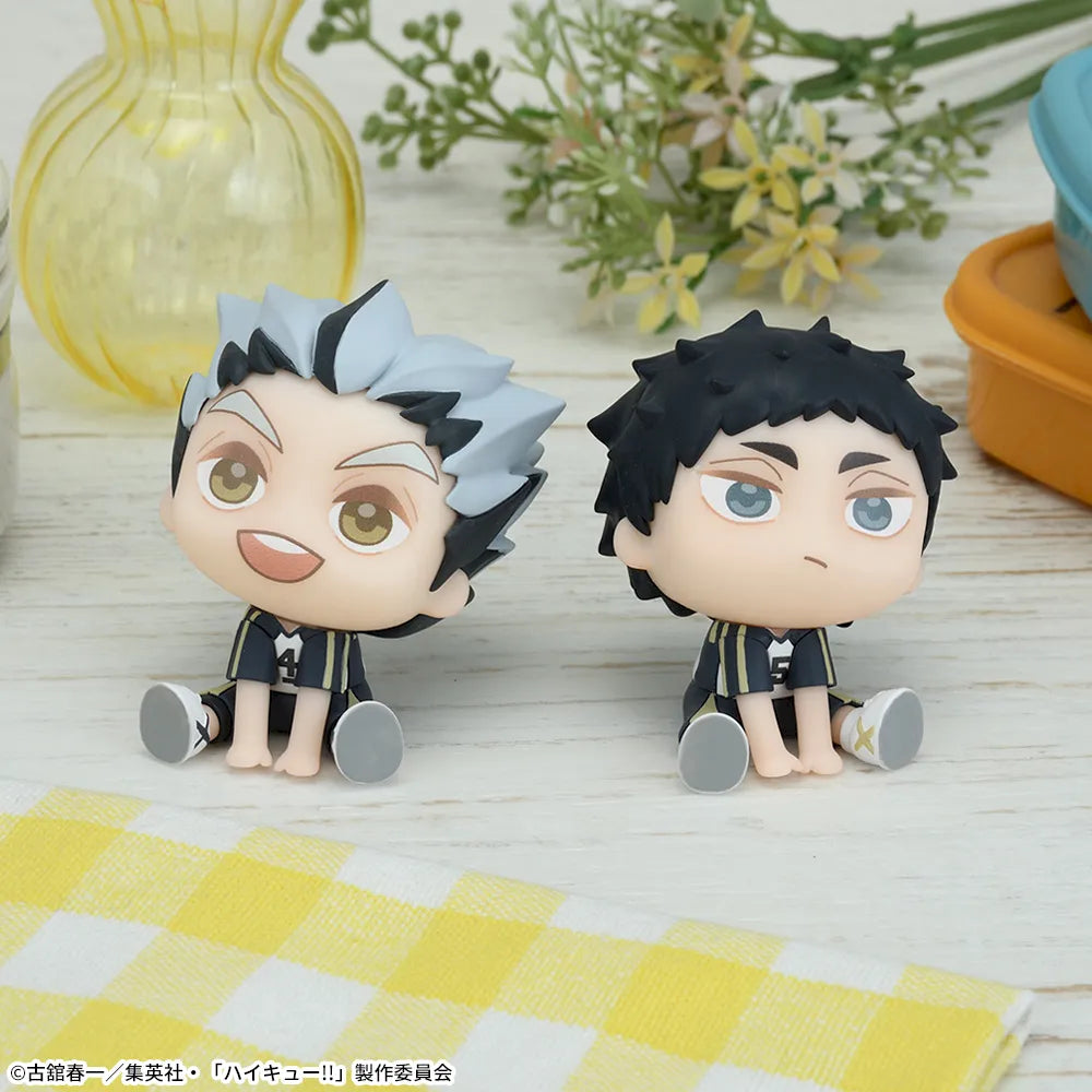 Figurine Bokuto Kotaro & Akaashi Keiji Kyurumi Ver. Luminasta Haikyuu