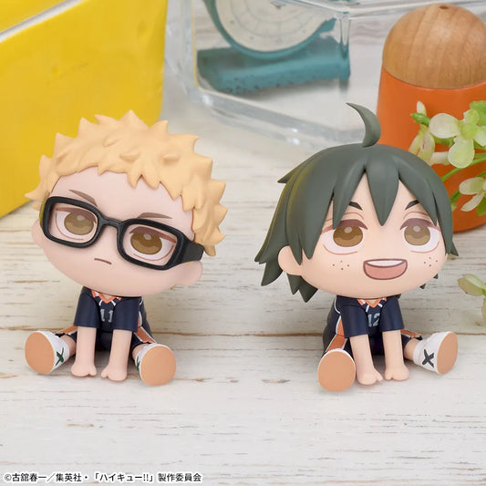 Figurine Tsukishima Kei & Yamaguchi Tadashi Kyurumi Ver. Luminasta Haikyuu
