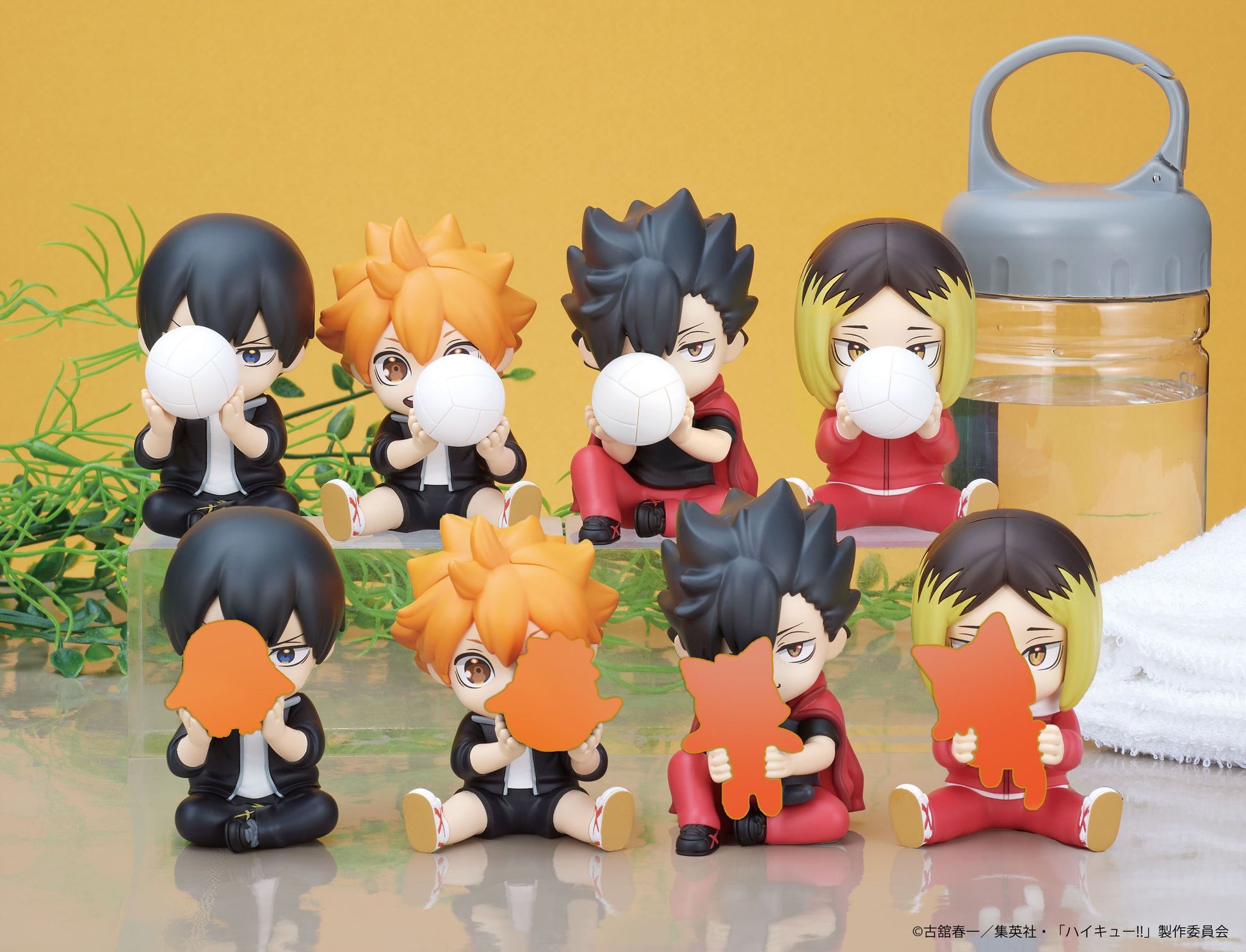 Figurine Haikyuu Perihapi Haikyuu Box 8Pcs