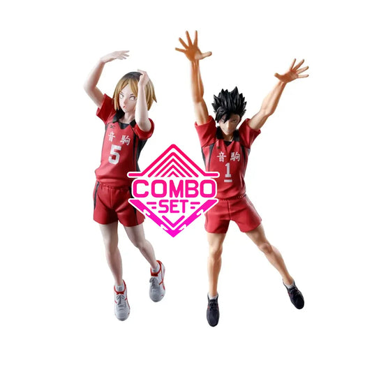 Figurine Kenma & Kuroo Posing Figure Haikyuu Combo Set