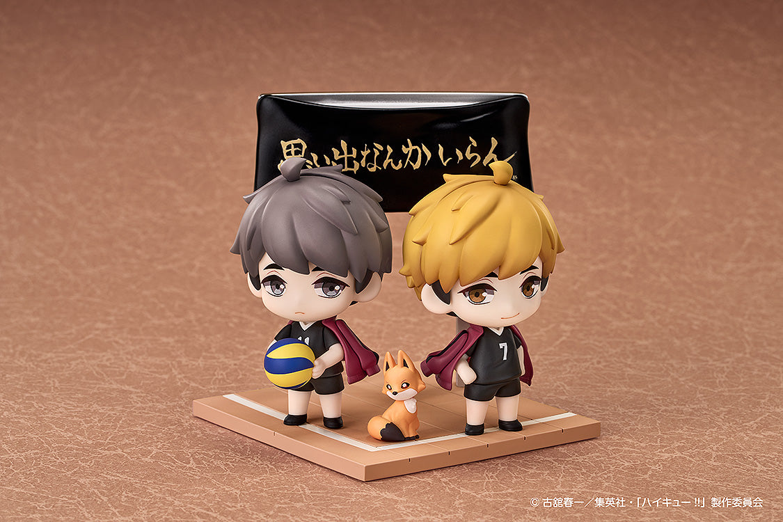 Figurine Atsumu & Osamu Miya Qset+ Haikyuu