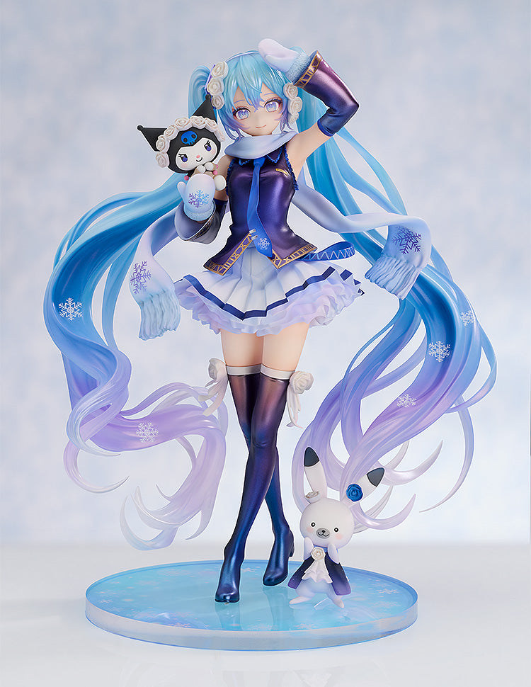 Figurine Hatsune Miku Snow Miku x Kuromi Ver. Hatsune Miku