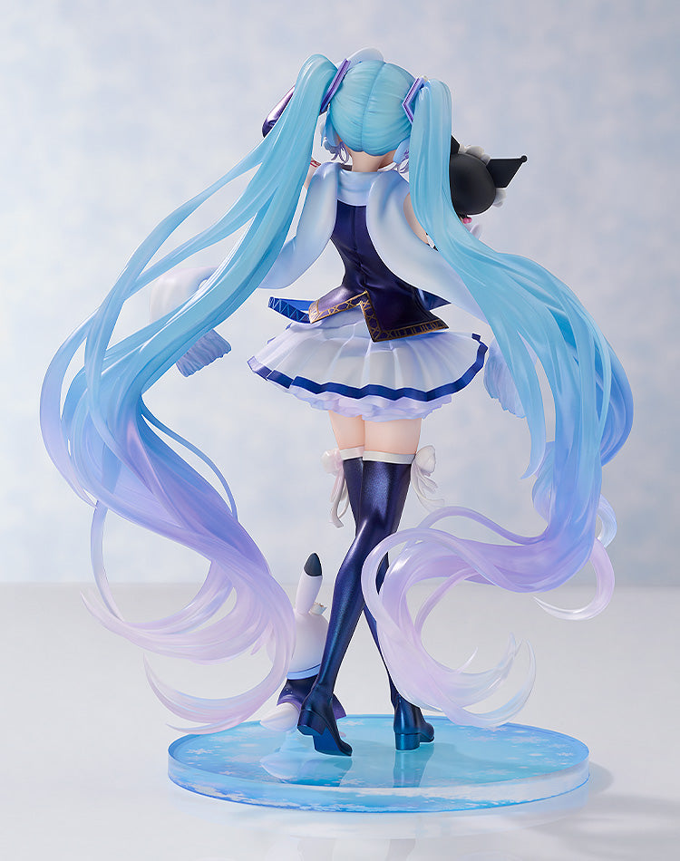 Figurine Hatsune Miku Snow Miku x Kuromi Ver. Hatsune Miku