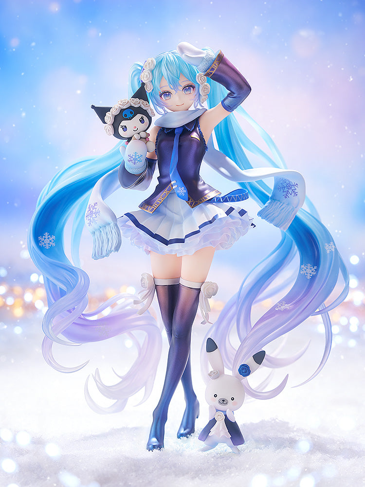 Figurine Hatsune Miku Snow Miku x Kuromi Ver. Hatsune Miku