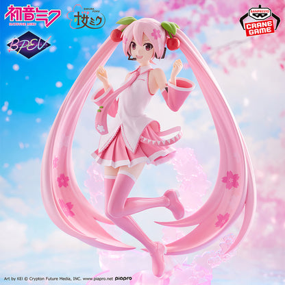 Figurine Sakura Miku Banpresto Evolve Hatsune Miku