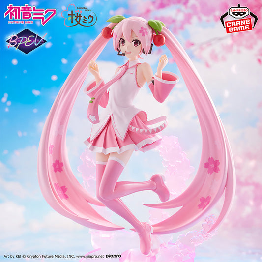 Figurine Sakura Miku Banpresto Evolve Hatsune Miku