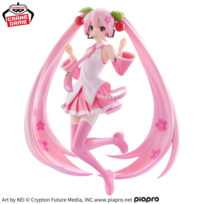 Figurine Sakura Miku Banpresto Evolve Hatsune Miku