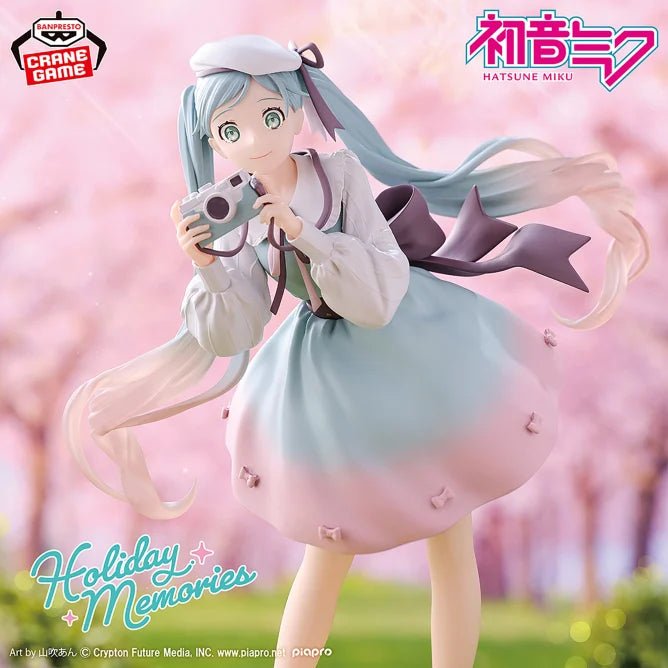 Figurine Hatsune Miku Holiday Memories Camera Ver. Hatsune Miku