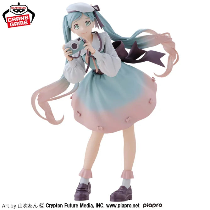Figurine Hatsune Miku Holiday Memories Camera Ver. Hatsune Miku