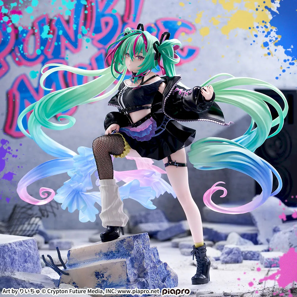 Figurine Hatsune Miku Punk Ver. Figurizme Luminasta Hatsune Miku
