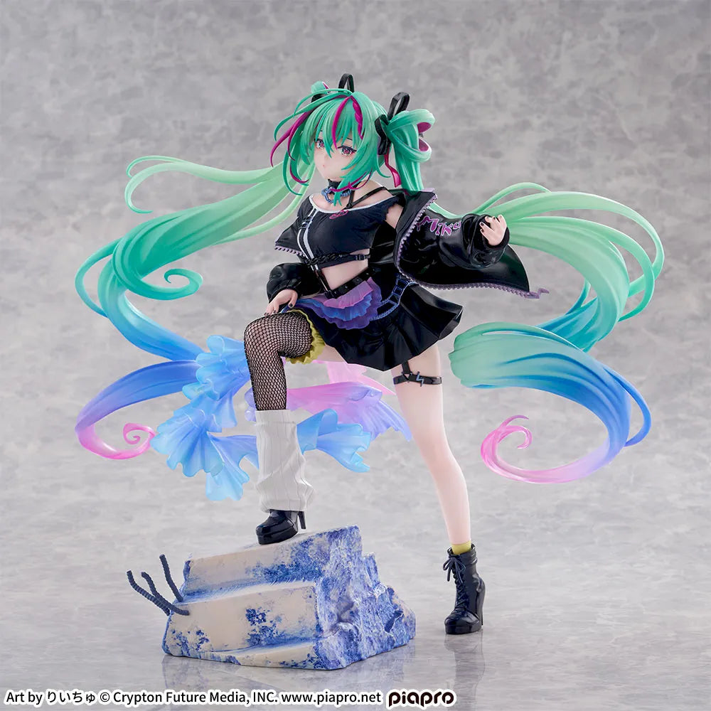 Figurine Hatsune Miku Punk Ver. Figurizme Luminasta Hatsune Miku