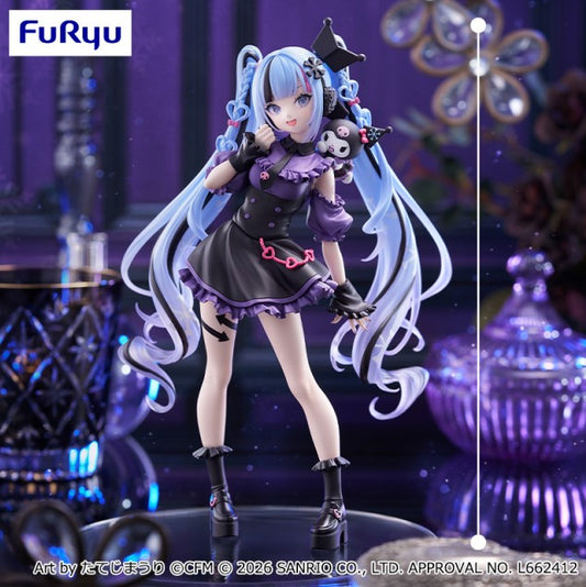 Figurine Hatsune Miku Snow Miku x Kuromi Ver. Try It Furyu Hatsune Miku