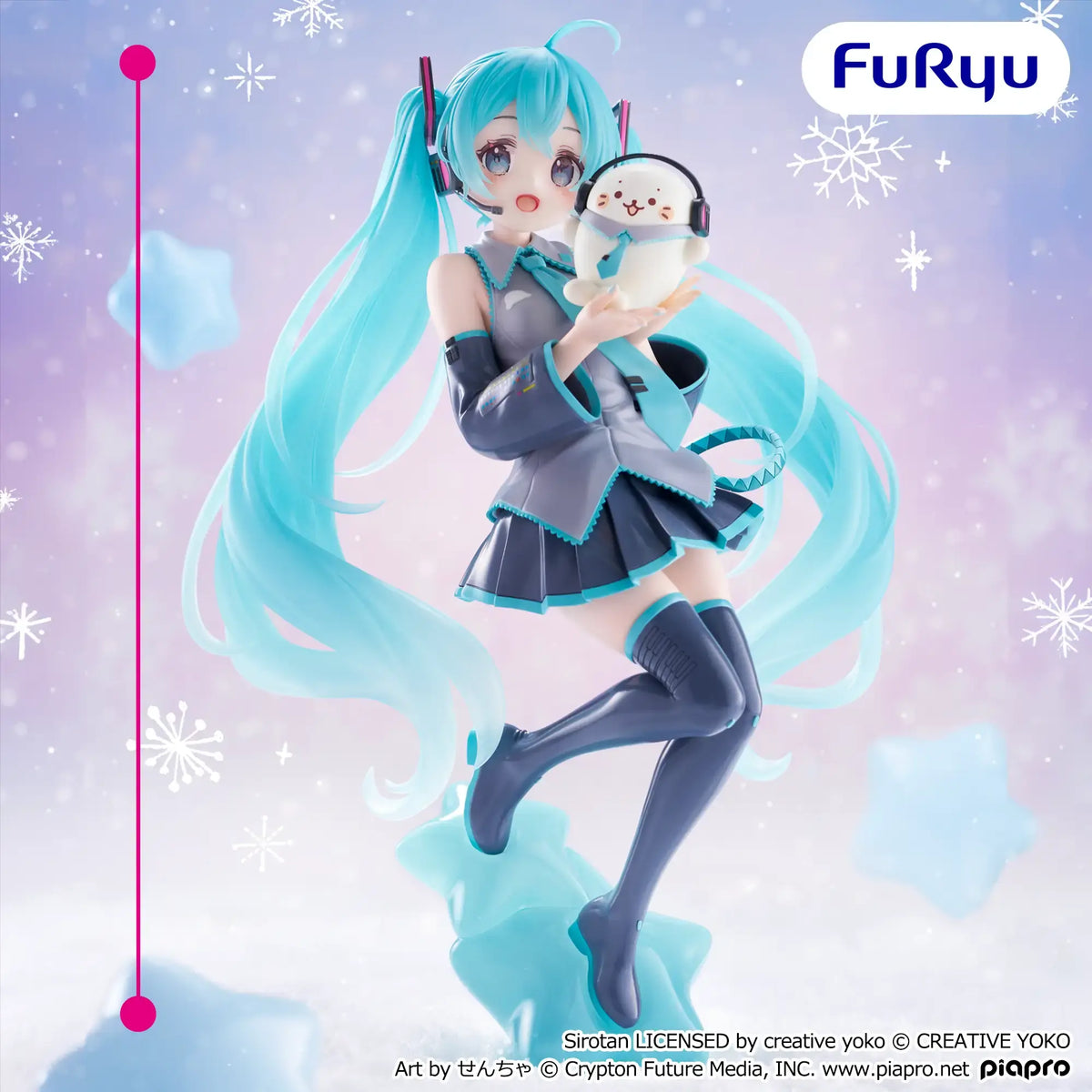 Figurine Hatsune Miku x Shirotan Exceed Furyu Hatsune Miku