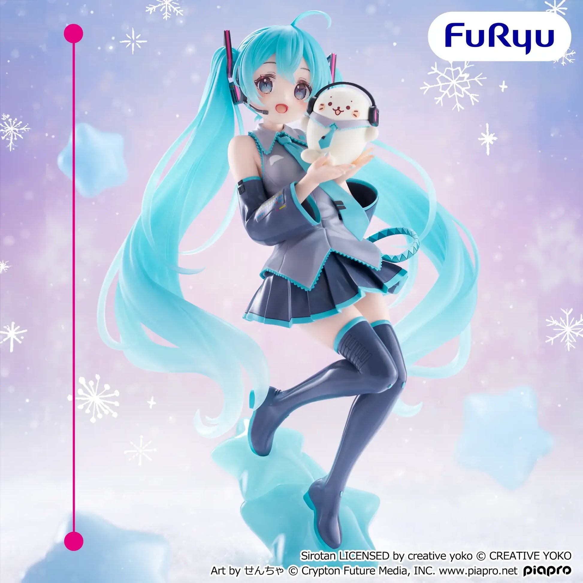 Figurine Hatsune Miku x Shirotan Exceed Furyu Hatsune Miku