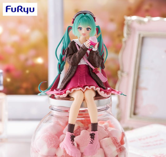 Figurine Hatsune Miku Ver.Pink Noodle Stop Furyu Hatsune Miku