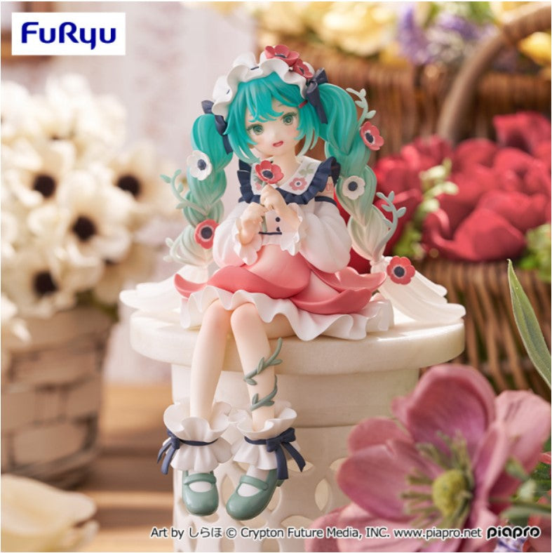 Figurine Hatsune Miku Flower Fairy Anemone Ver. Noodle Stop Furyu Hatsune Miku