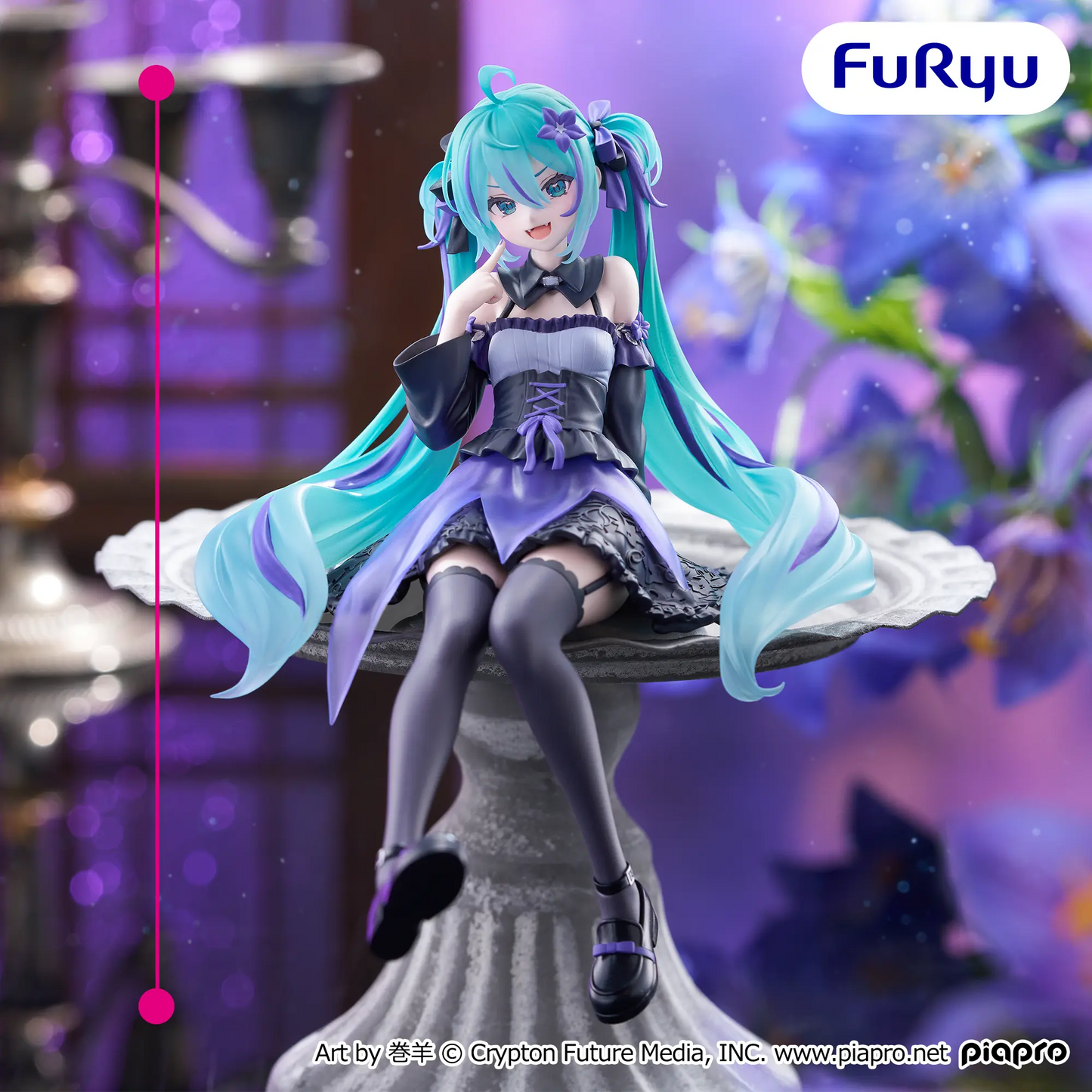 Figurine Hatsune Miku Flower Fairy Campanule Ver. Noodle Stop Furyu Hatsune Miku