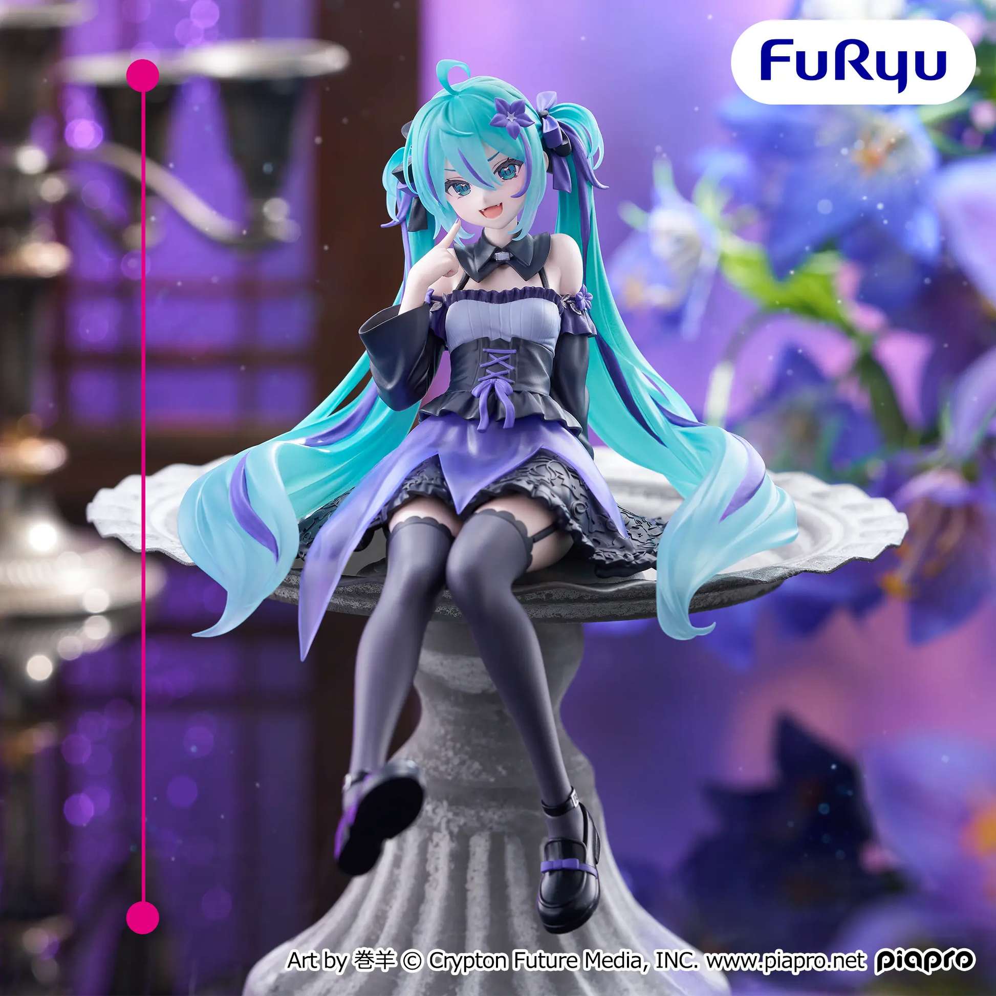 Figurine Hatsune Miku Flower Fairy Campanule Ver. Noodle Stop Furyu Hatsune Miku