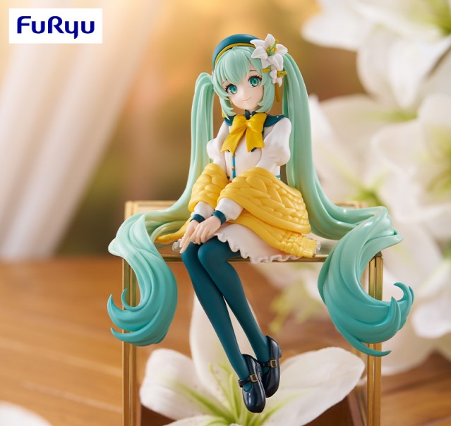 Figurine Hatsune Miku Flower Fairy Lys Ver. Noodle Stop Furyu Hatsune Miku
