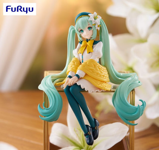 Figurine Hatsune Miku Flower Fairy Lys Ver. Noodle Stop Furyu Hatsune Miku
