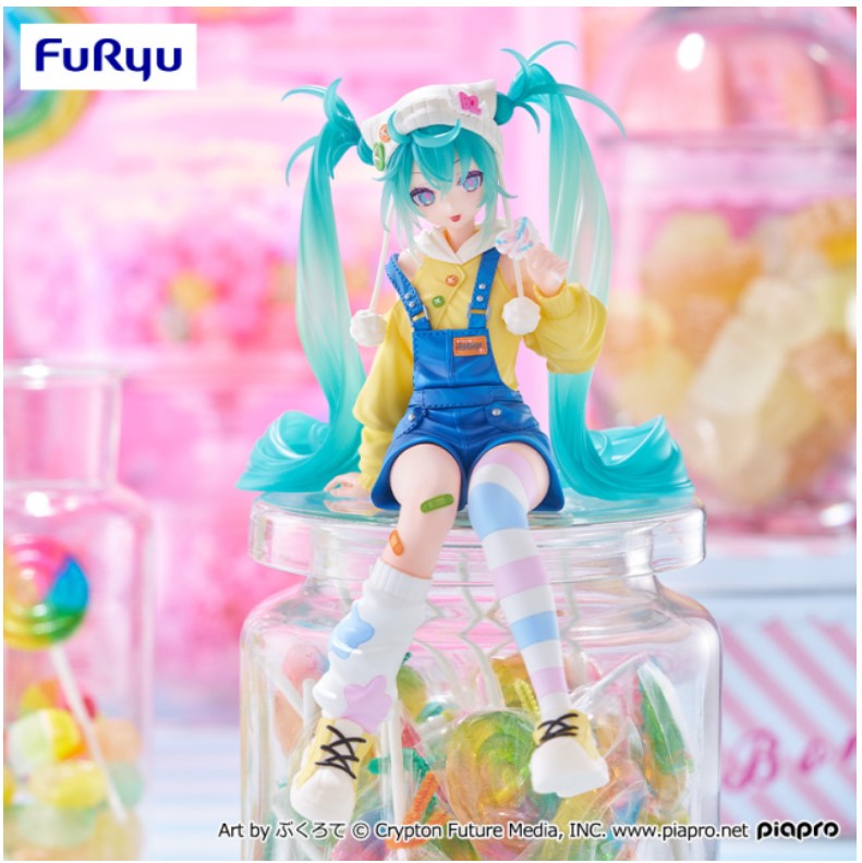 Figurine Hatsune Miku Lollipop Ver. Noodle Stop Furyu Hatsune Miku
