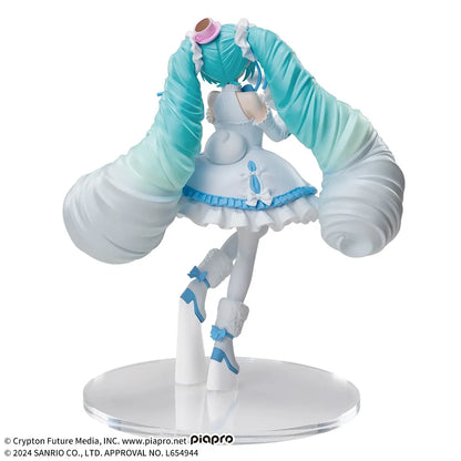 Figurine Hatsune Miku & Cinnamoroll White Dress Ver. Luminasta Hatsune Miku