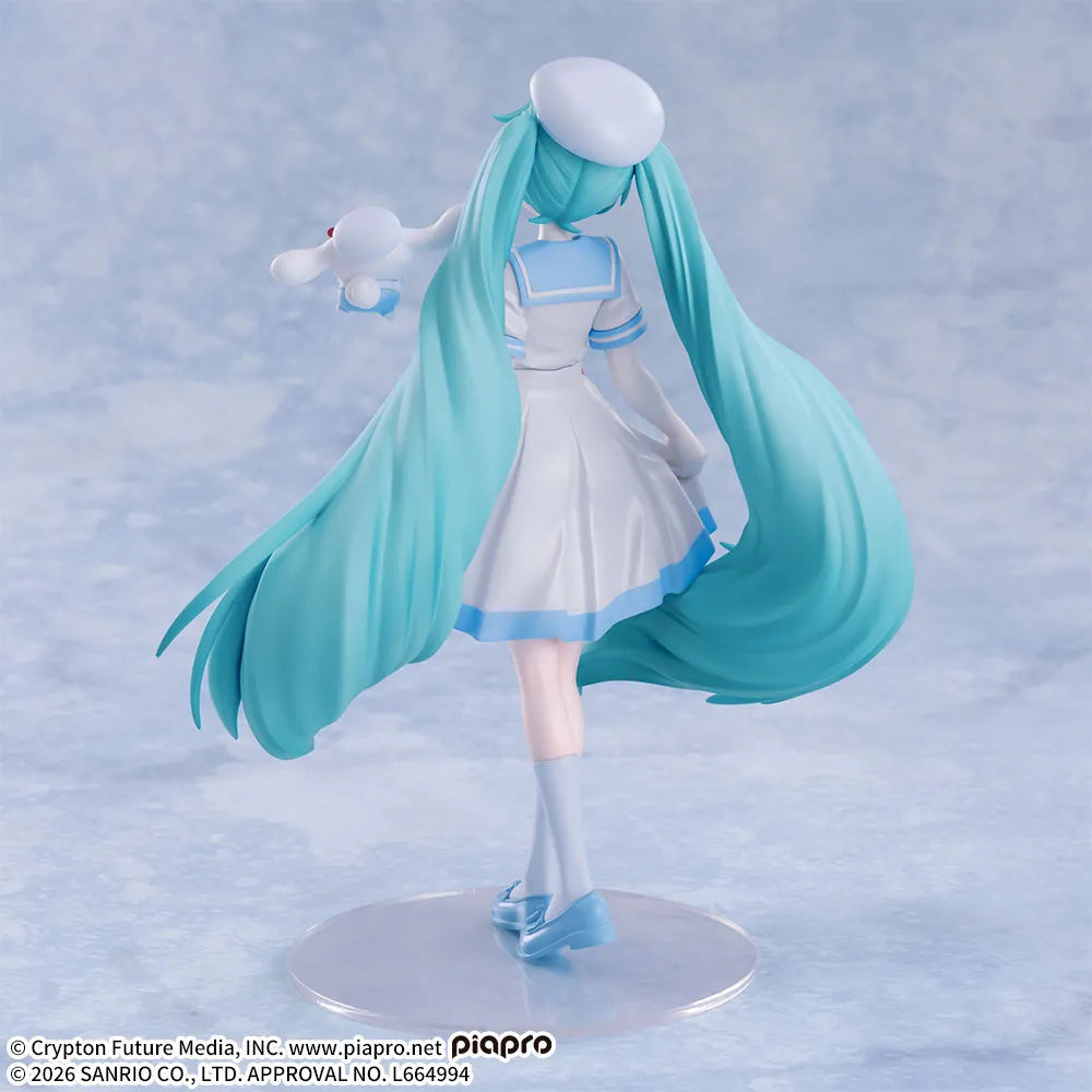 Figurine Hatsune Miku & Cinnamoroll Summer Ver. XStellar Luminasta Hatsune Miku
