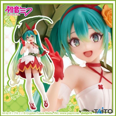 Figurine Hatsune Miku Thumbelina Ver. Taito Hatsune Miku