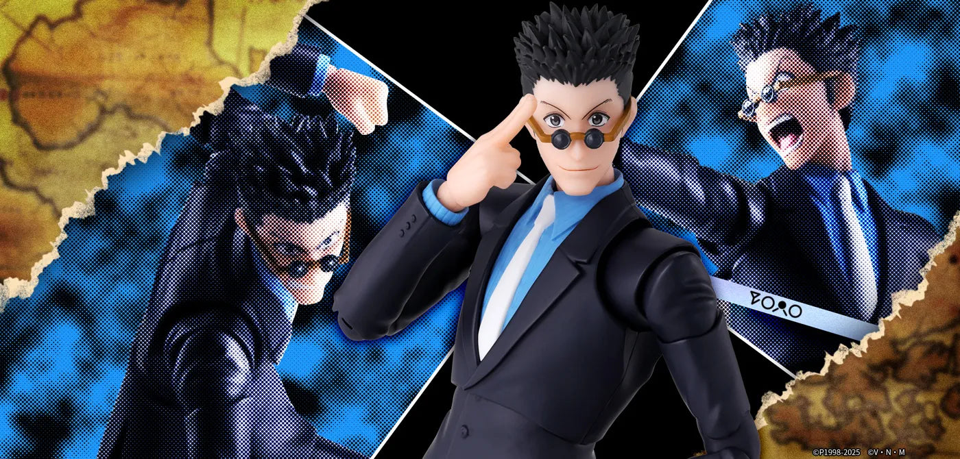 Figurine Leorio S.H. Figuarts Hunter X Hunter