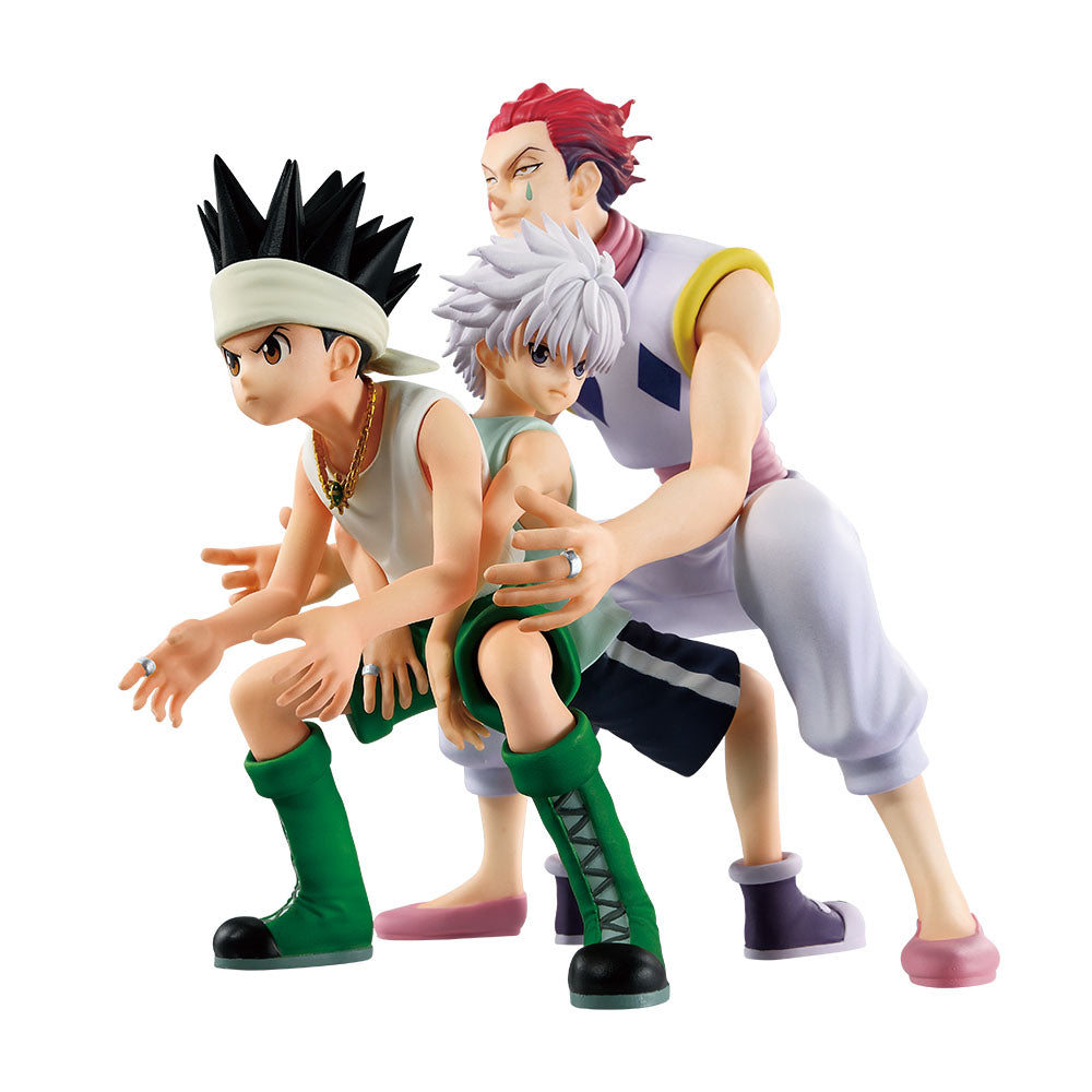 Figurine Gon Freecss & Kirua & Hisoka (Last One) Ichiban Kuji Hunter x Hunter Greed Island