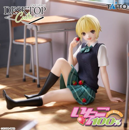 Figurine Nishino Tsukasa Uniform Ver. Desktop Cute Taito Ichigo 100%