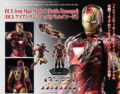 Figurine Iron Man Mark 6 Battle Damaged Ver. Iron Man Marvel