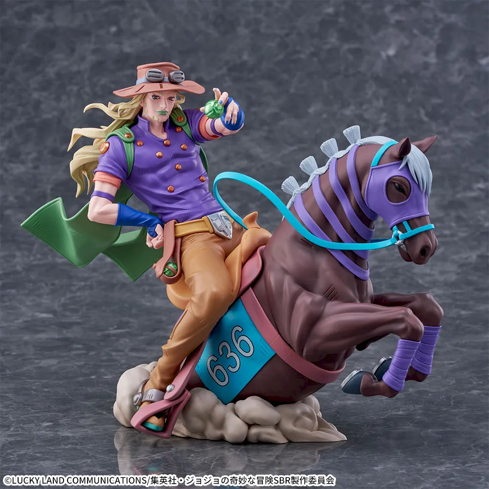 Figurine Gyro Zeppeli Xross Link Luminasta Jojo's Bizarre Adventure