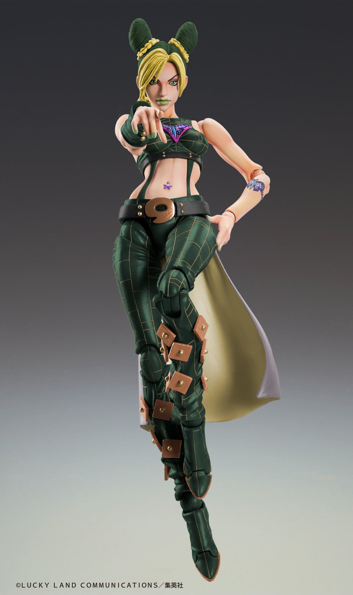 Figurine Cujoh Jolyne Third Super Action Statue Jojo's Bizarre Adventure