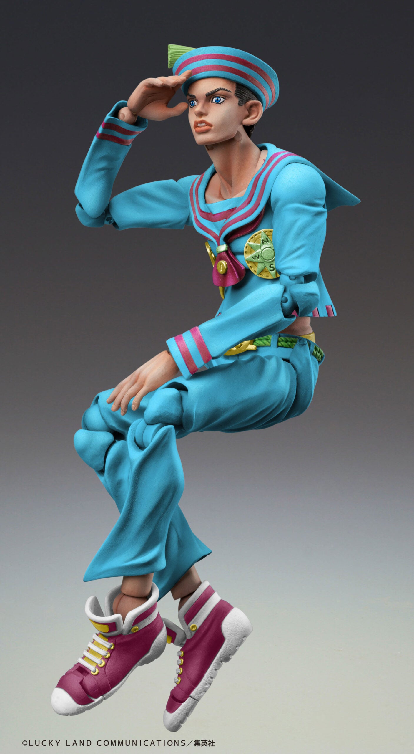 Figurine Josuke Higashikata Super Action Statue Jojo's Bizarre Adventure