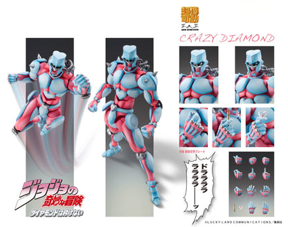 Figurine Crazy Diamond Super Action Statue Jojo's Bizarre Adventure