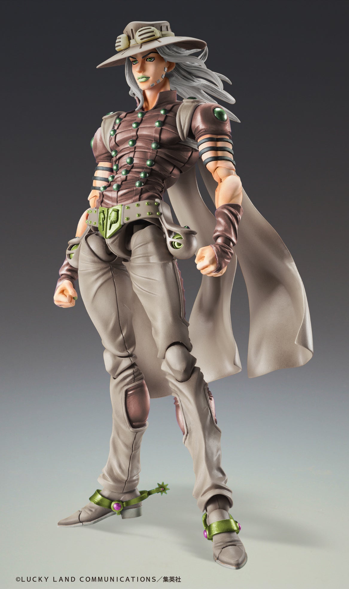 Figurine Gyro Zeppeli Super Action Statue Jojo's Bizarre Adventure