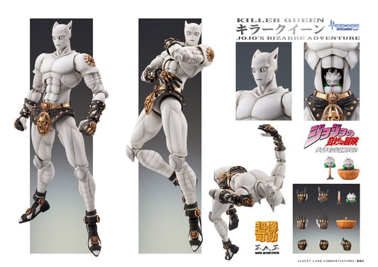Figurine Killer Queen White Ver. Super Action Statue Jojo's Bizarre Adventure
