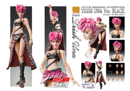 Figurine Trish Una Black Ver. Super Action Statue Jojo's Bizarre Adventure