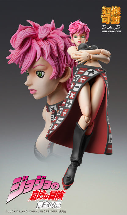 Figurine Trish Una Black Ver. Super Action Statue Jojo's Bizarre Adventure