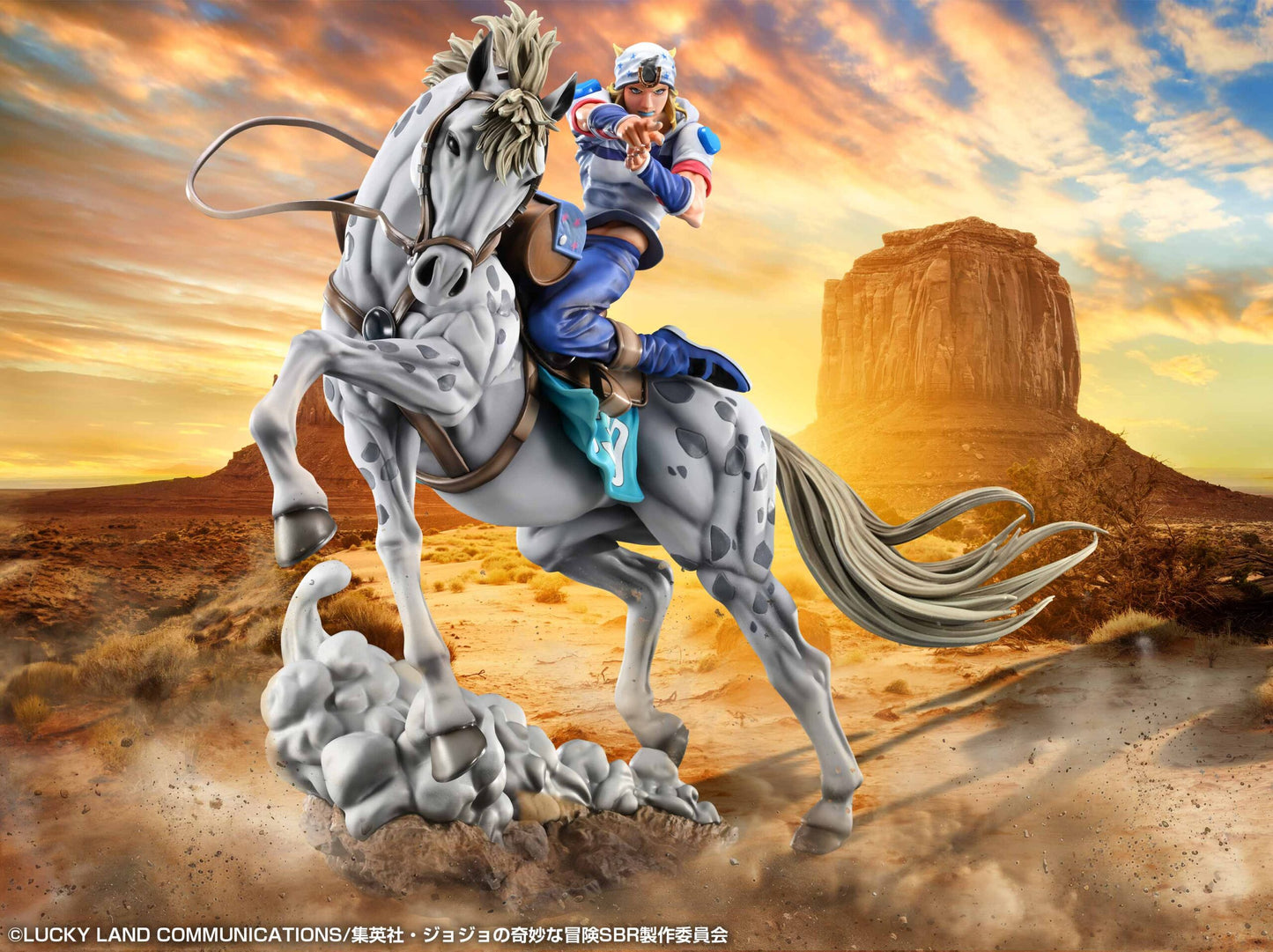 Figurine Slow Dancer & Johnny Joestar Super Figure Art Collection Jojo's Bizarre Adventure