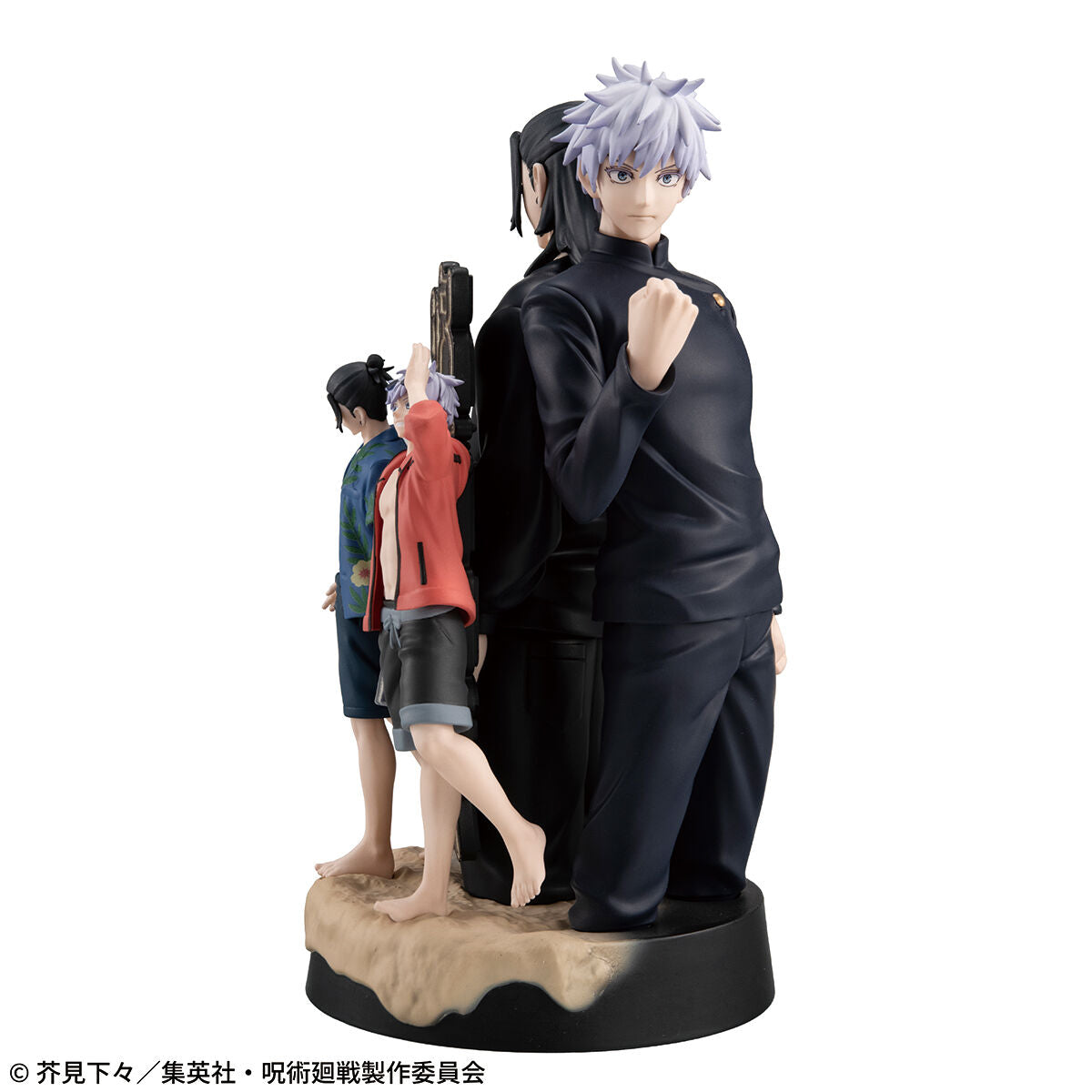 Figurine Gojo Satoru & Suguru Geto PetiTrama Jujutsu Kaisen + Carte Collector