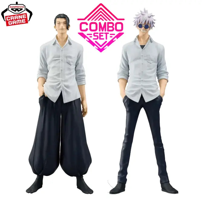 Figurine Gojo Satoru & Suguru Geto King Of Artist Vol.02 Jujutsu Kaisen Combo Set