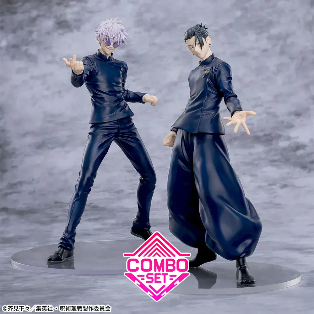 Figurine Gojo Satoru & Suguru Geto 5th Anniversary Ver. Luminasta Jujutsu Kaisen