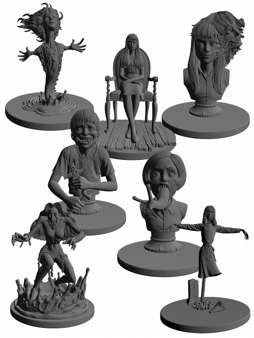 Figurine Pocket Curse Vol.2 Junji Ito 7Pcs